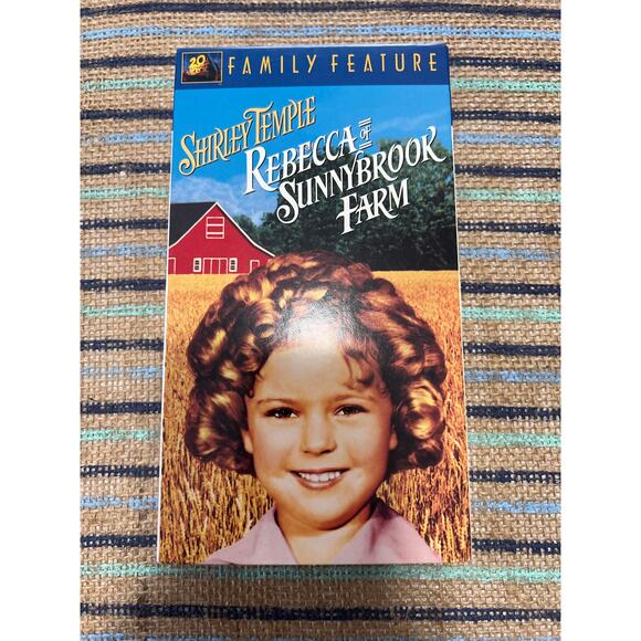 Rebecca of Sunnybrook Farm Shirley Temple VHS Movie Pre-Loved - Picture 1 of 3